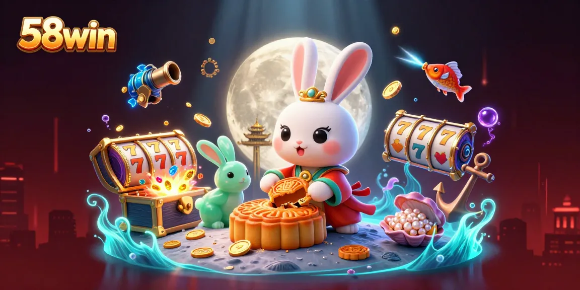 Experience thrilling gameplay on 58win with a vibrant depiction of engaging casino elements.