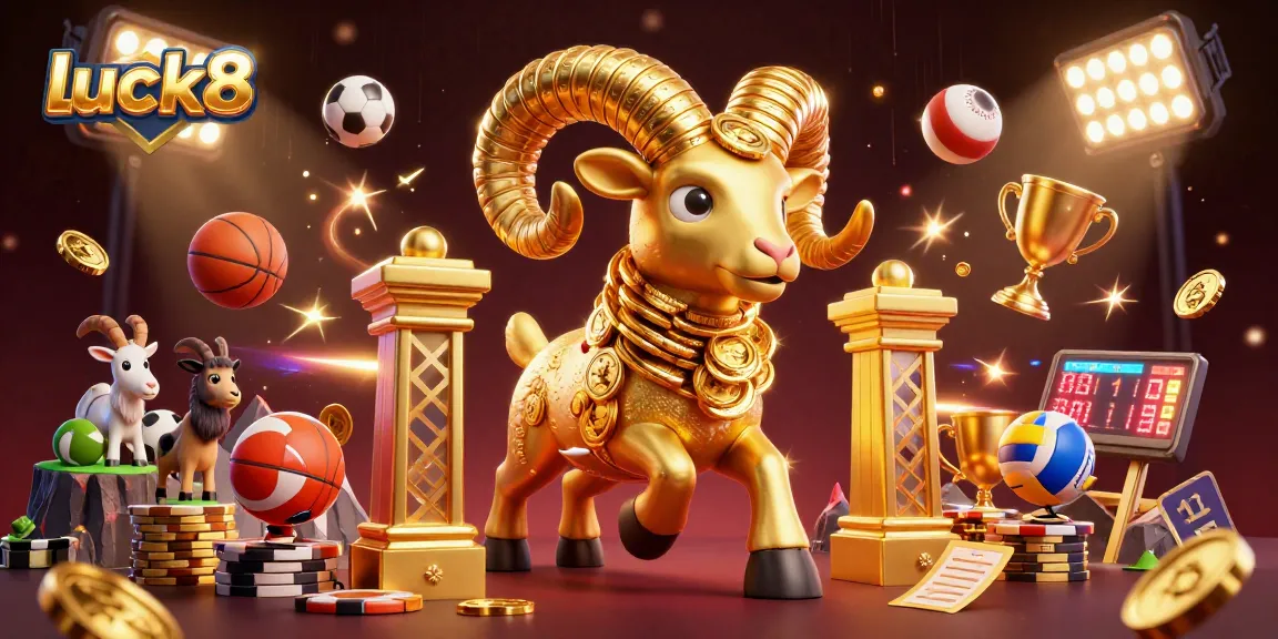 Engage in thrilling gameplay at luck8 featuring vibrant 3D characters and casino elements.