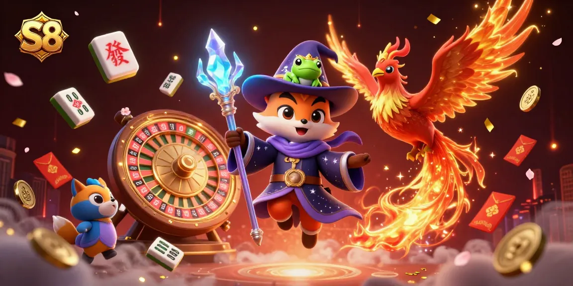Engage in thrilling gameplay at S8 with unique casino adventures featuring vibrant characters.