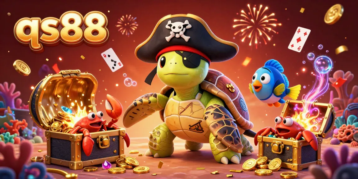 Engage with qs88 through vibrant 3D pirate-themed adventure, featuring treasure and excitement.