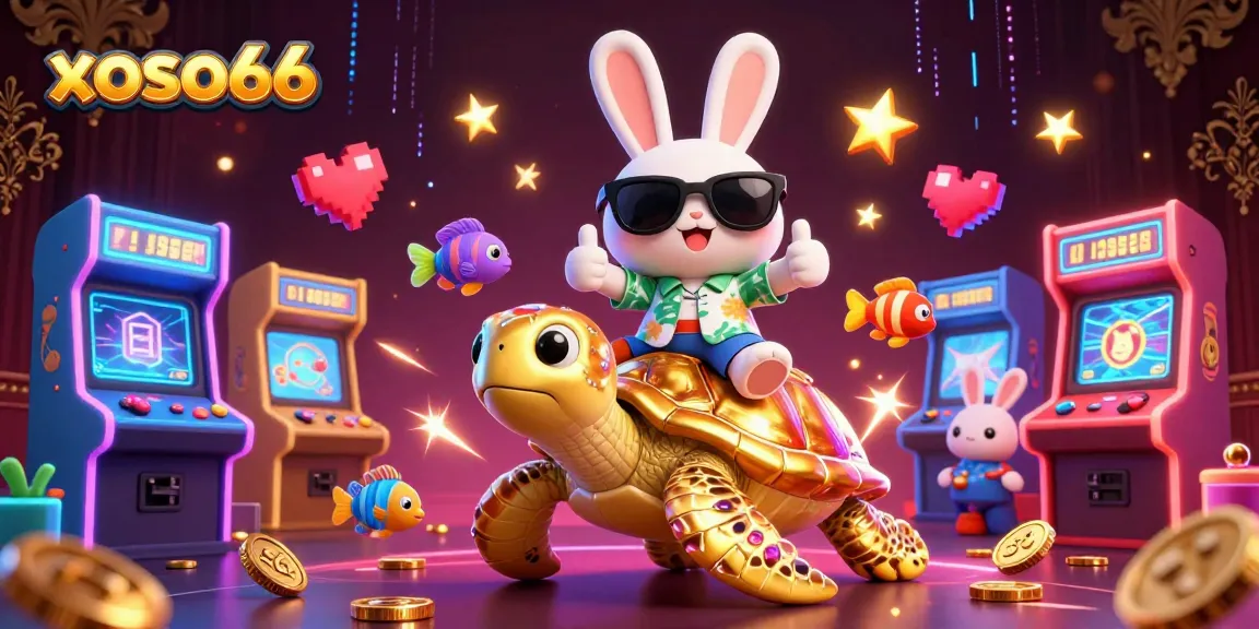 Launch into thrilling xoso66 gaming with colorful characters and vibrant casino elements!