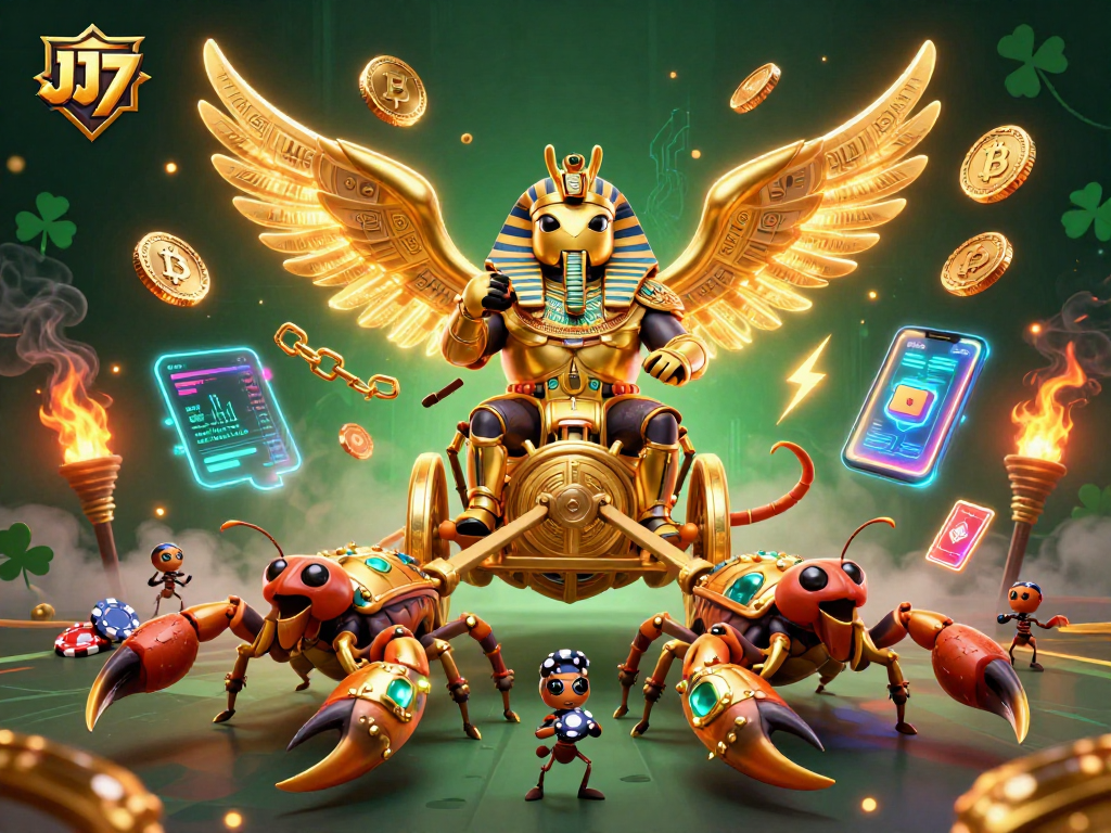 Win big with JJ77 by engaging in thrilling casino gameplay with vibrant 3D elements.