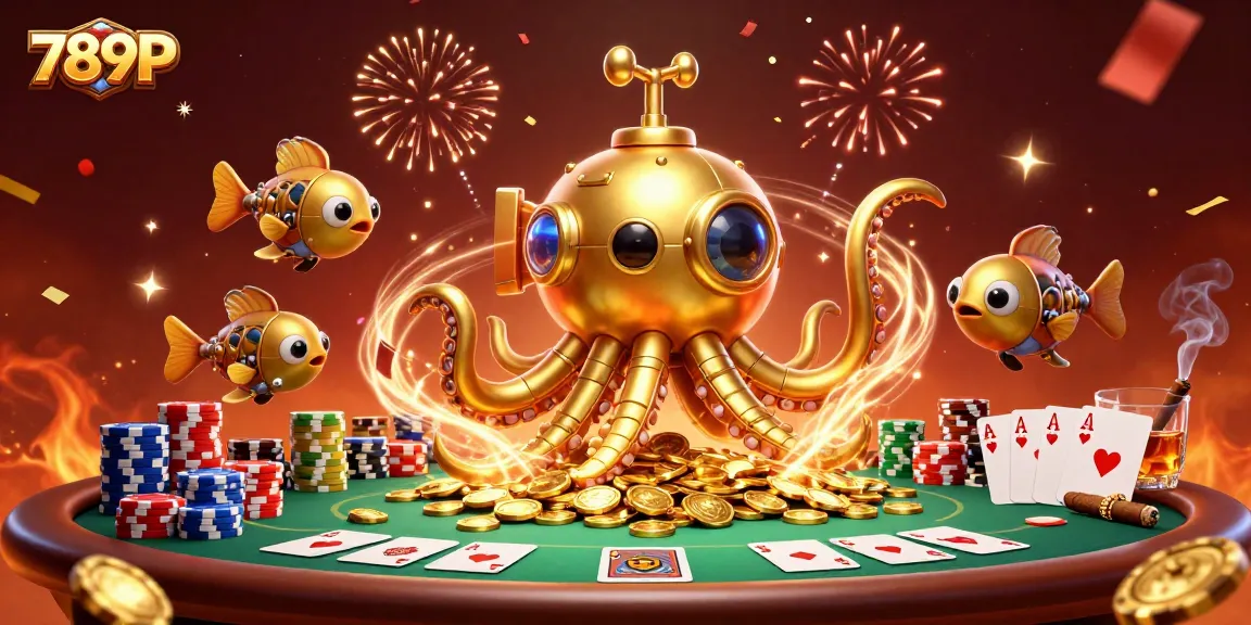 Engage in 789P's thrilling poker action amidst a vibrant sea of prizes and celebrations.