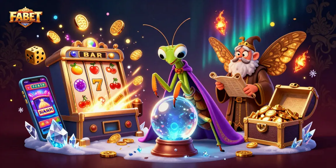 Engage with FABET's thrilling online gaming experience featuring vibrant slot games and mystical characters.