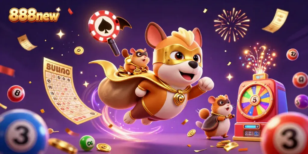 Experience vibrant gameplay excitement with 888new, featuring lively cash rewards and festive casino elements.