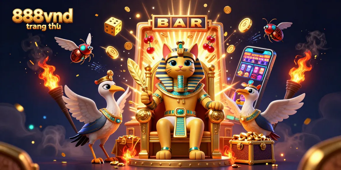 Experience immersive gaming at 888vnd trang chủ with vibrant slot machines and dynamic game elements.