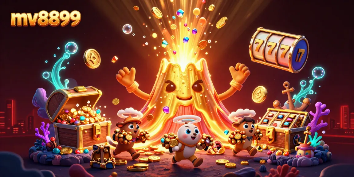 Win big with mv8899's vibrant casino-themed eruption of treasures and excitement.