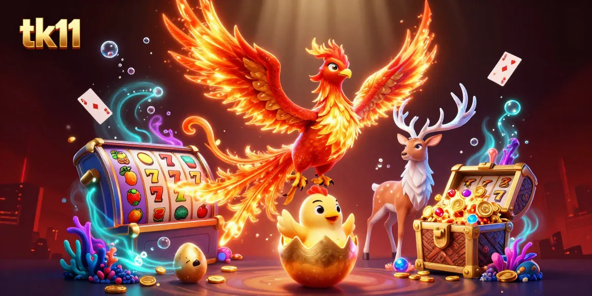 tk11 offers dynamic online gaming visuals with thrilling slots and exciting casino elements.